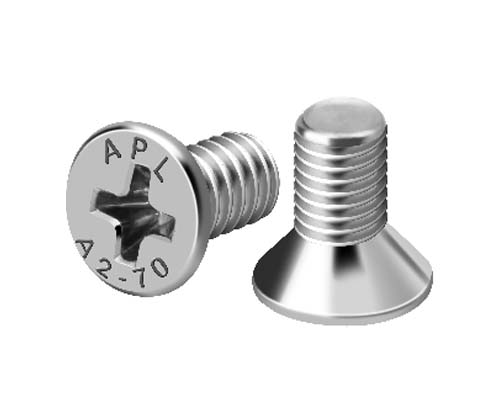 Stainless Still CSK PHILIPS HEAD SCREW, Stainless Steel Threaded Rod Manufacturers in India