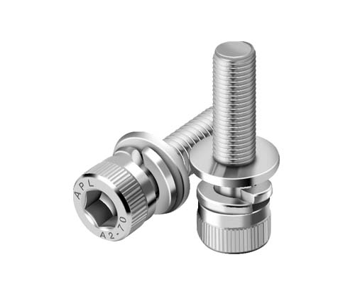 HEX SOCKET HEAD SEMS SCREW Stainless Steel