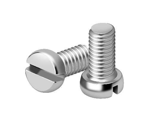 SLOTTED CHEESE HEAD SS SCREW, Click on SS Bolt Image for Technical Information