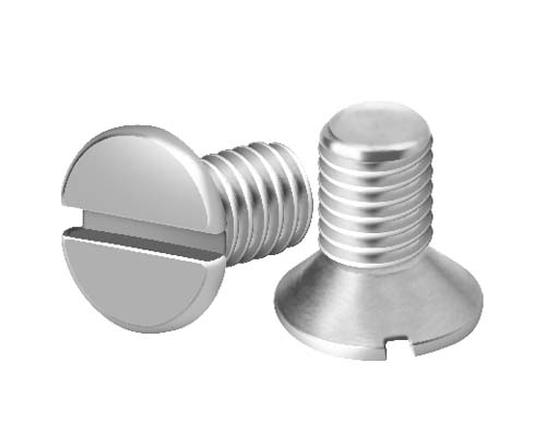 Stainless Still SLOTTED CSK HEAD SCREW Manufacturers in India